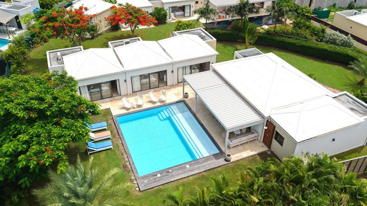 Villa Payne — vue drone