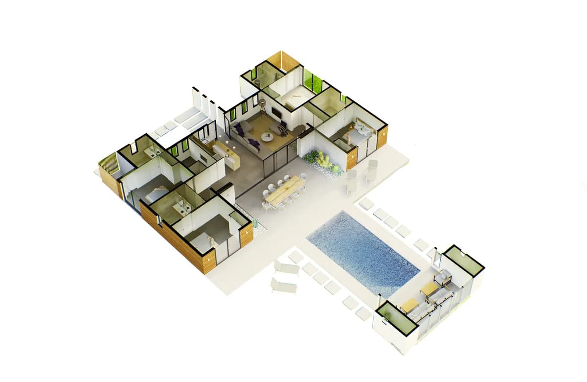 Villa Sienna — plan RDC