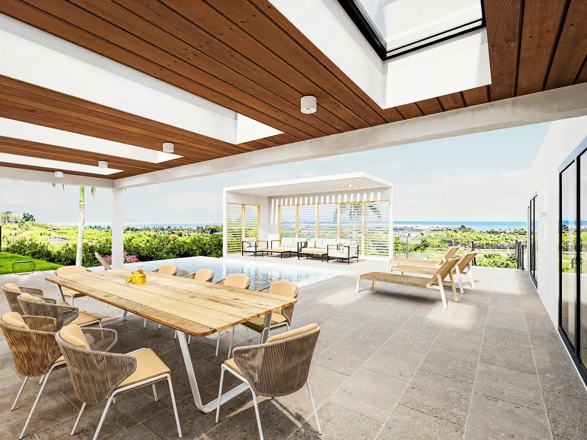 Villa Améthyste — terrasse
