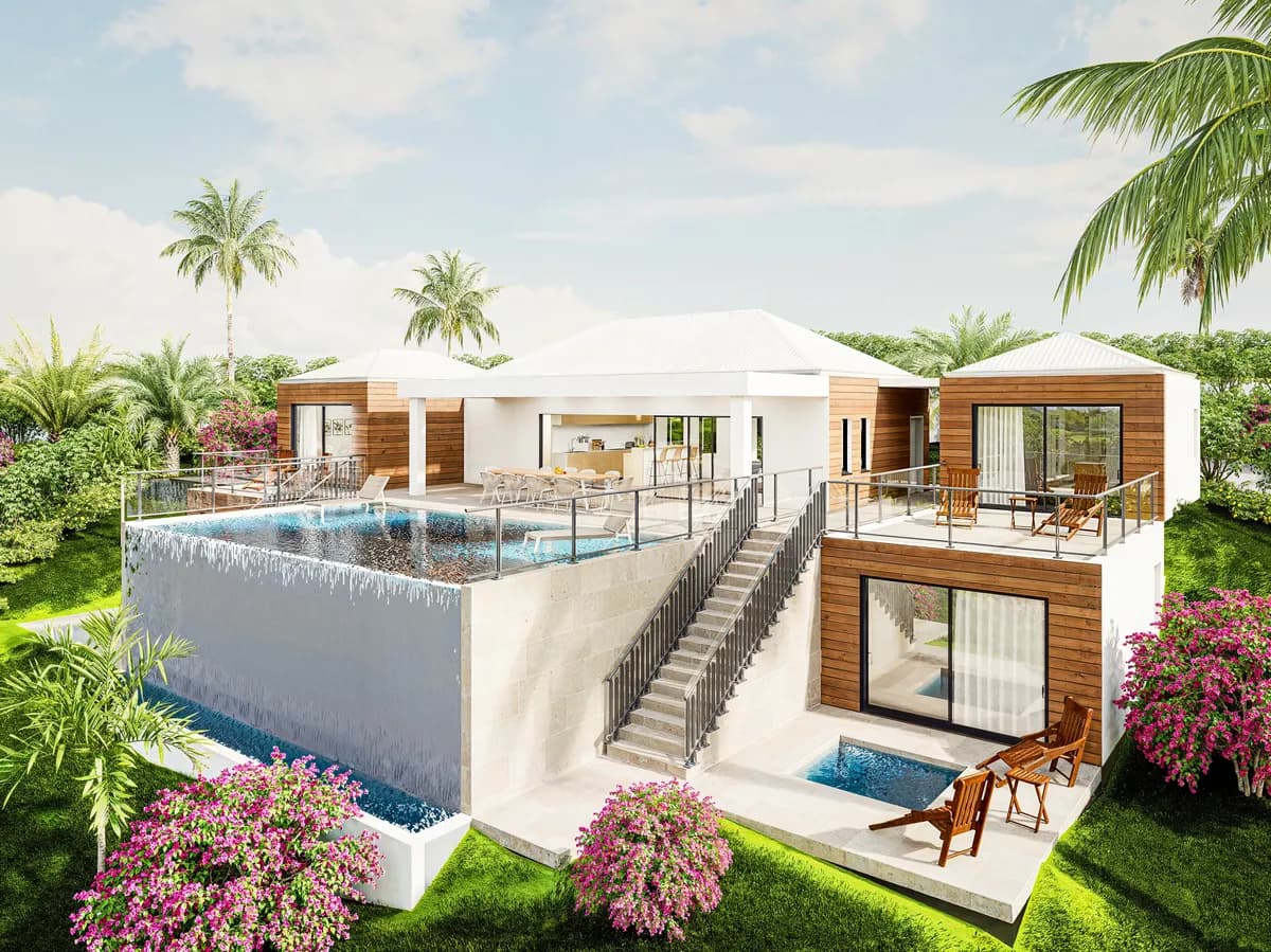 Villa Corail — extérieur
