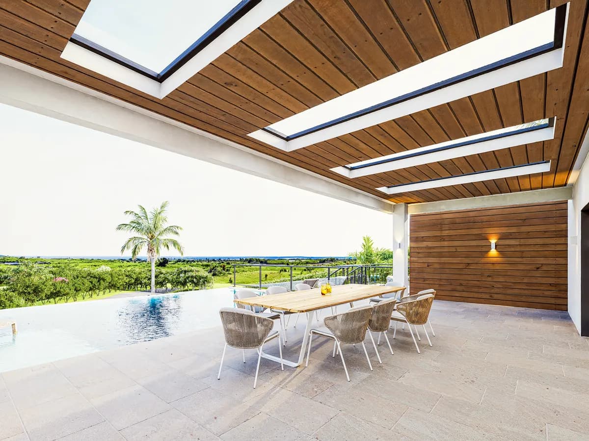 Villa Corail — terrasse