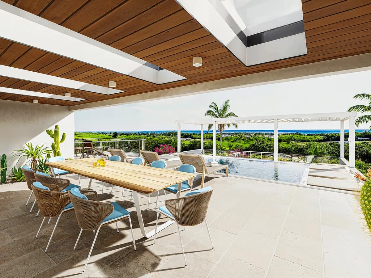 Villa Indigo — terrasse