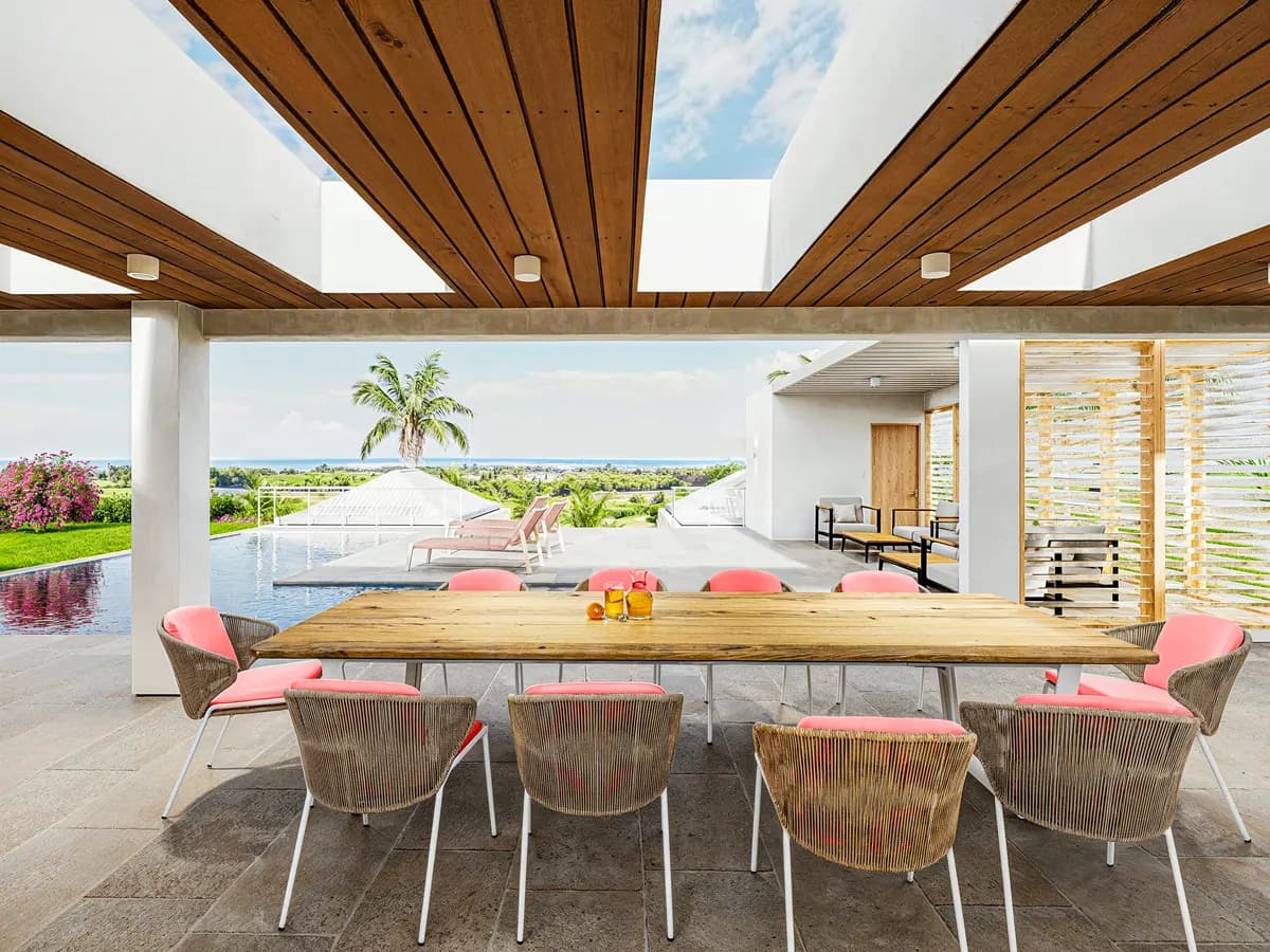 Villa Tangerine — terrasse